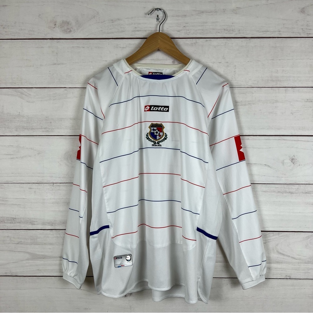 Vintage RARE Lotto Panama 2005-06 Soccer Football Jersey Medium